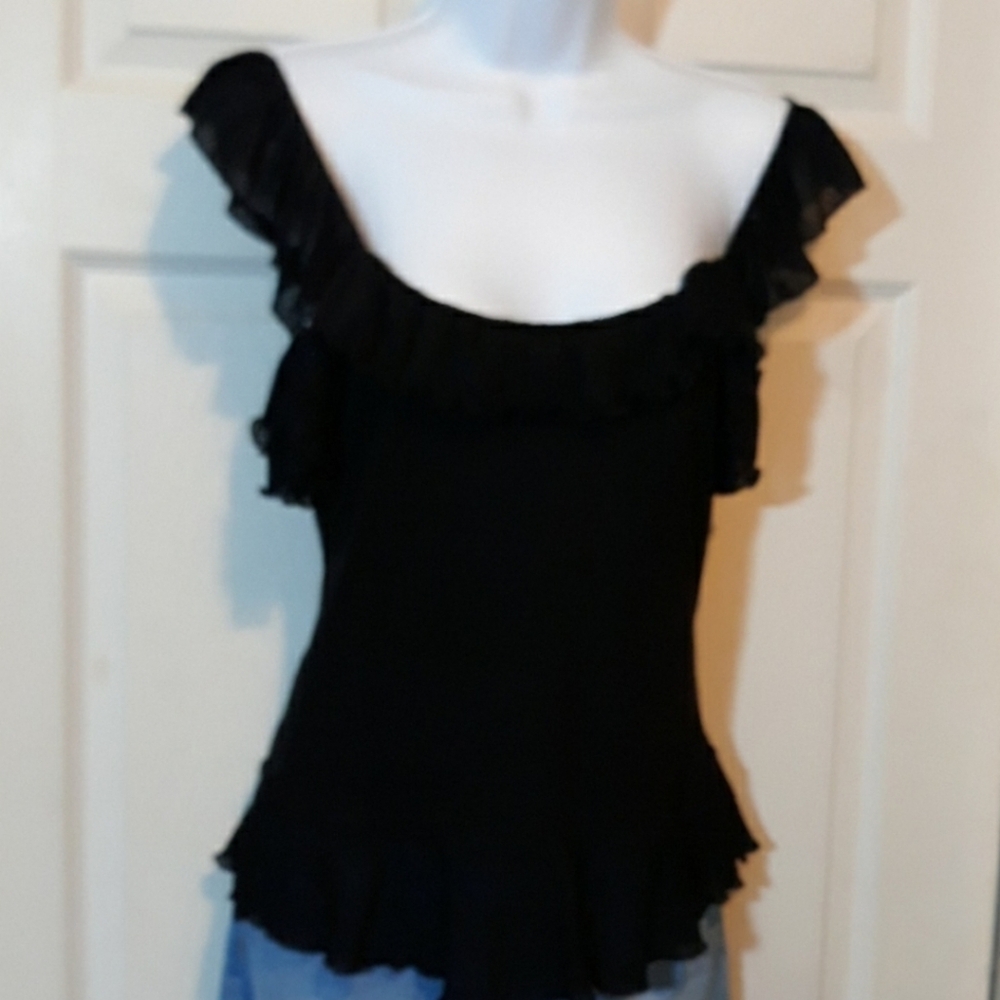 Touch Me ruffle top.